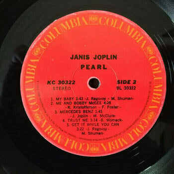Vinyl Record Janis Joplin - Pearl (LP) - 4