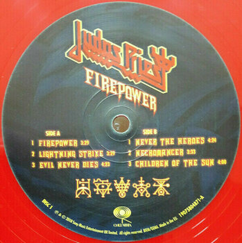 Disque vinyle Judas Priest - Firepower (Limited Edition) (Coloured) (2 LP) - 5