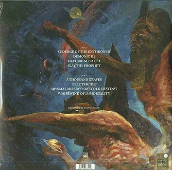 Hanglemez Krisiun - Scourge Of The Enthroned (LP + CD) - 2