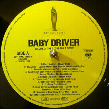 LP plošča Baby Driver - Volume 2: Score For A Score (OST) (LP) - 2