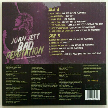 Disco de vinil Joan Jett - Bad Reputation (Transparent Yellow) (LP) - 2