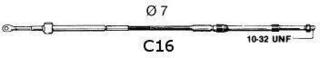 Кабел за управление на двигателя Ultraflex C16 19ft / 5‚79 m Кабел за управление на двигателя - 1
