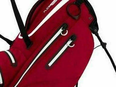 Golf torba Stand Bag TaylorMade Flextech Rdeča-Bela Golf torba Stand Bag - 2