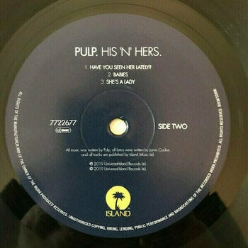 LP plošča Pulp - His 'N' Hers (Deluxe Edition) (Remastered) (2 LP) - 9