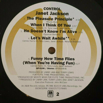 Schallplatte Janet Jackson - Control (LP) - 6