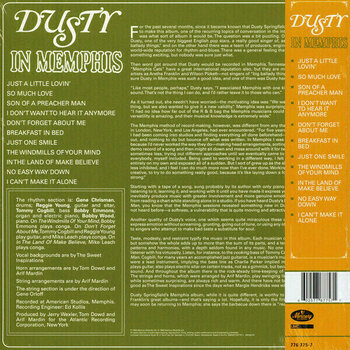 LP deska Dusty Springfield - Dusty In Memphis (Remastered) (LP) - 4
