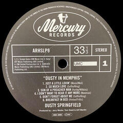 LP ploča Dusty Springfield - Dusty In Memphis (Remastered) (LP) - 1