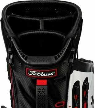 Golfbag Titleist Players 4 Plus StaDry Stand Bag Charcoal/Grey/Apple - 2
