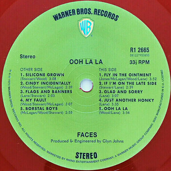 Vinyl Record The Faces - Ooh La La (LP) - 4
