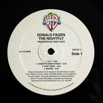 Vinyl Record Donald Fagen - The Nightfly (LP) - 5