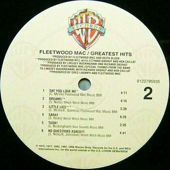 Vinyl Record Fleetwood Mac - Greatest Hits (LP) - 4