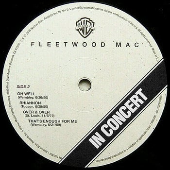 Vinyl Record Fleetwood Mac - In Concert (3 LP) - 4