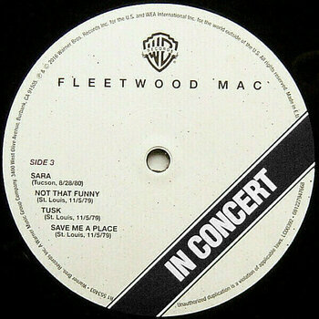 Vinyl Record Fleetwood Mac - In Concert (3 LP) - 5