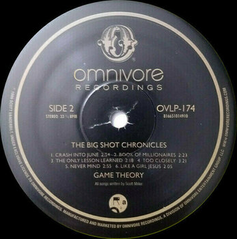 Vinyl Record Game Theory - The Big Shot Chronicles (Translucent Lime Green Coloured) (LP) - 4