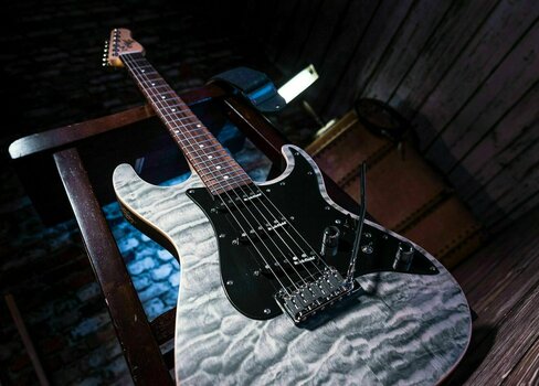 Guitare électrique Michael Kelly 60 S1 Custom Collection Black Wash - 7