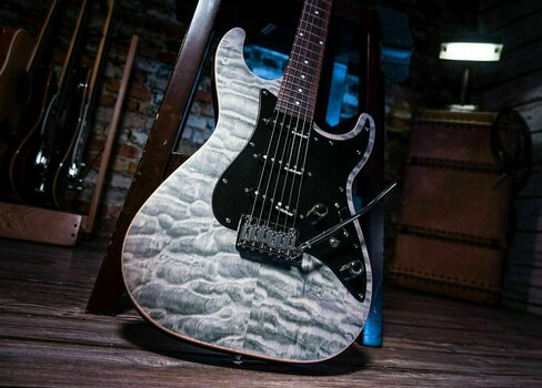 Elektrische gitaar Michael Kelly 60 S1 Custom Collection Black Wash - 12