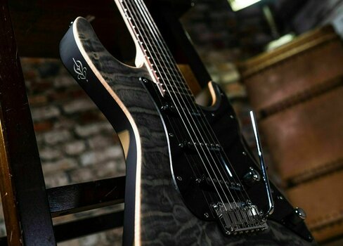 Guitare électrique Michael Kelly 60 S1 Custom Collection Black Wash - 13