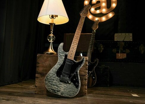 Elektriska gitarrer Michael Kelly Mod Shop 60 S2 Duncan Black Wash - 8