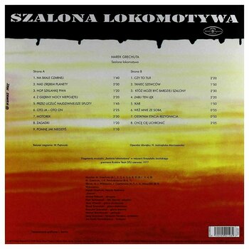 Schallplatte Marek Grechuta - Szalona Lokomotywa (LP) - 2