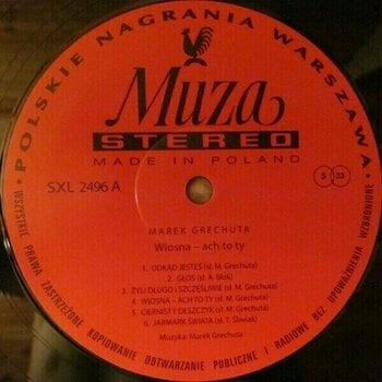 LP ploča Marek Grechuta - Wiosna - Ach To Ty (LP) - 2