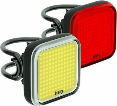 Cykellygte Knog Blinder Square Black Front 200 lm / Rear 100 lm Square Cykellygte - 2