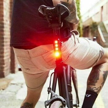 Oświetlenie rowerowe tylne Knog Blinder Mob V The Face Silver 44 lm Oświetlenie rowerowe tylne - 5