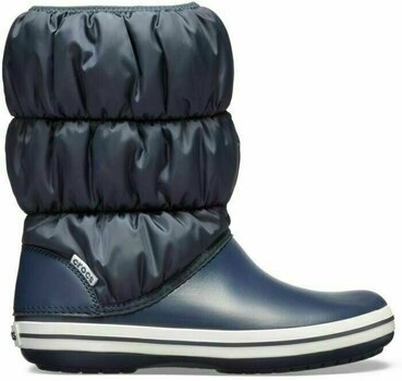 Дамски обувки Crocs Women's Winter Puff Boot Navy/White 37-38 - 2