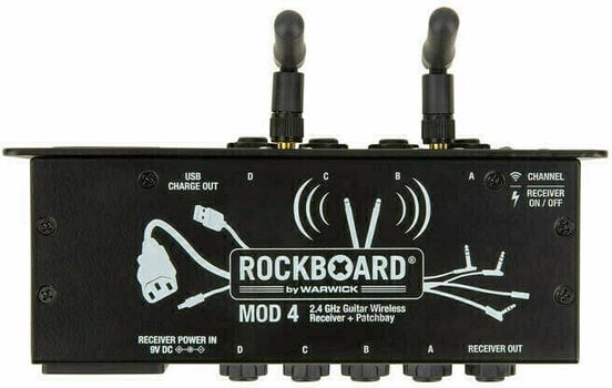 Wireless System for Guitar / Bass RockBoard MOD 4 & U2 Transmitter - 5