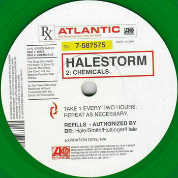 Płyta winylowa Halestorm - RSD - Buzz / Chemicals (7" Vinyl) - 4