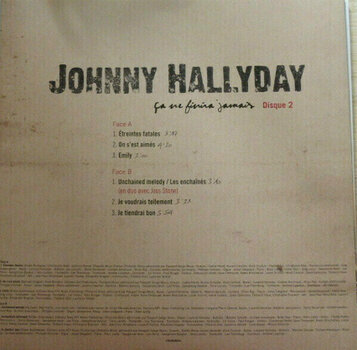 Disque vinyle Johnny Hallyday - Ca Ne Finira Jamais (2 LP) - 9