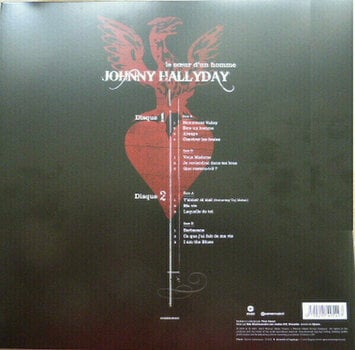 Disque vinyle Johnny Hallyday - Le Coeur D'un Homme (2 LP) - 2