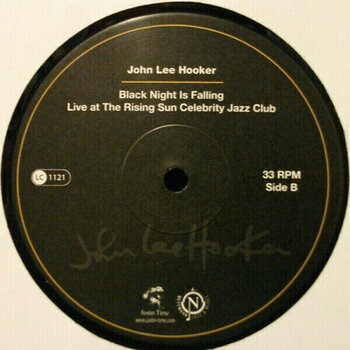 Vinyl Record John Lee Hooker - Black Night Is Falling - Live At The Rising Sun Celebrity Jazz Club (LP) - 4