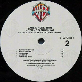Vinyl Record Jane's Addiction - Nothing's Shocking (LP) - 6