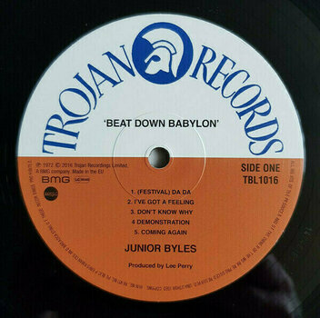 Vinyl Record Junior Byles - Beat Down Babylon (LP) - 3
