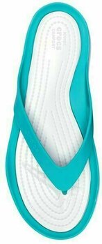 Scarpe donna Crocs Women's Swiftwater Flip Tropical Teal/Pearl White 36-37 - 6