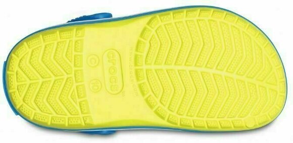 Buty żeglarskie dla dzieci Crocs Kids' Crocband Clog Tennis Ball Green/Ocean 20-21 - 5