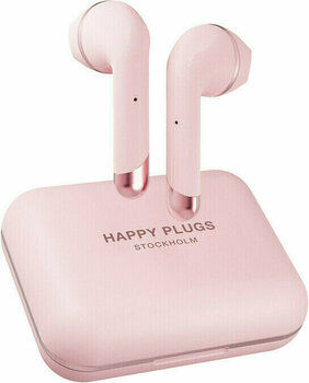 True Wireless In-ear Happy Plugs Air 1 Plus Earbud Pink Gold - 5