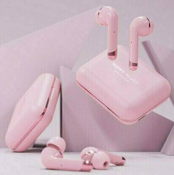 True Wireless In-ear Happy Plugs Air 1 Plus Earbud Pink Gold - 6