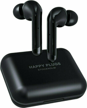 True trådløs i øre Happy Plugs Air 1 Plus In-Ear Sort - 5
