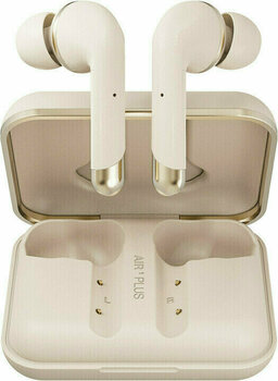 True trådløs i øre Happy Plugs Air 1 Plus In-Ear Gold - 4