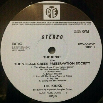 Vinyl Record The Kinks - The Kinks Are The Village Green Preservation Society (LP) - 5
