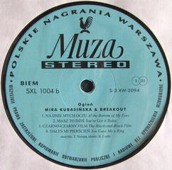 LP ploča Mira Kubasinska / Breakout - Ogien (LP) - 3