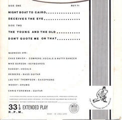 Hanglemez Madness - Work Rest & Play (RSD) (2 x 7" Vinyl) - 5