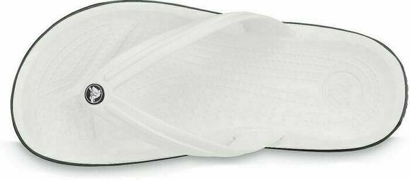 Unisex Schuhe Crocs Crocband Flip White 38-39 - 5