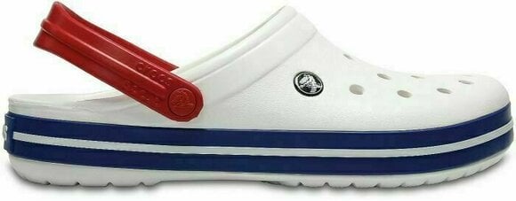 Унисекс обувки Crocs Crocband Clog White/Blue Jean 42-43 - 4