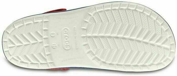 Unisex Schuhe Crocs Crocband Clog White/Blue Jean 42-43 - 5