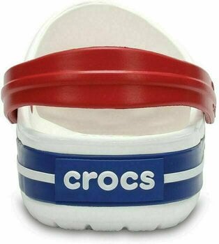 Scarpe unisex Crocs Crocband Clog White/Blue Jean 48-49 - 6