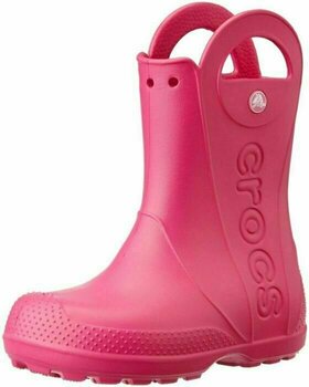 Buty żeglarskie dla dzieci Crocs Kids' Handle It Rain Boot Candy Pink 30-31 - 3