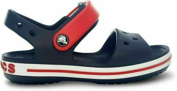 Buty żeglarskie dla dzieci Crocs Kids' Crocband Sandal Navy/Red 30-31 - 2