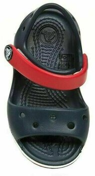 Buty żeglarskie dla dzieci Crocs Kids' Crocband Sandal Navy/Red 30-31 - 5